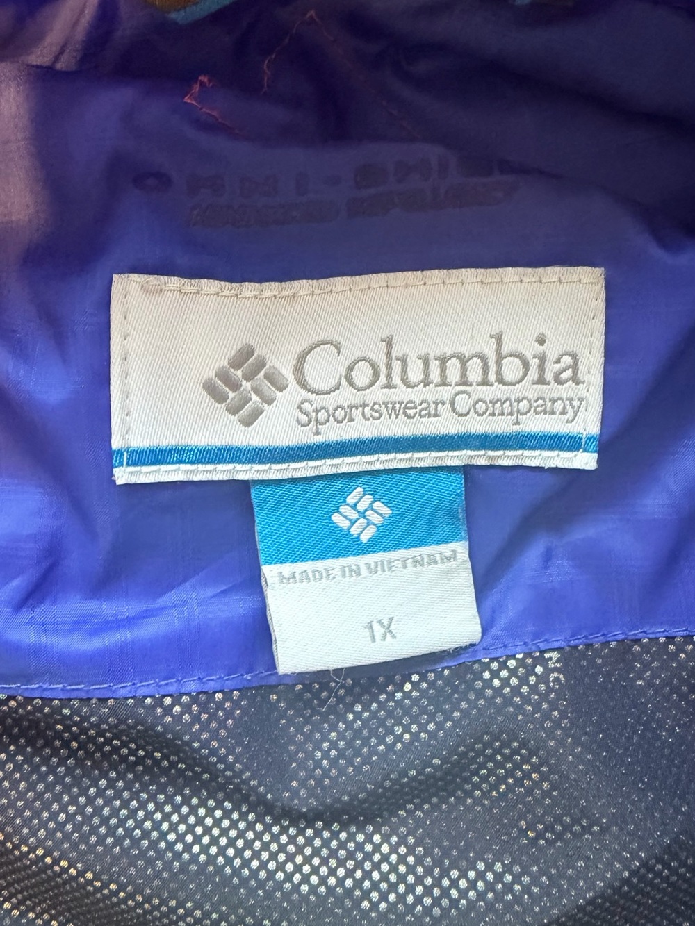 Columbia Royal Blue Quilted Packable Puffer Jacket - Picture 3 of 6